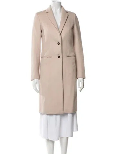 Pre-owned Joseph Wool Coat In Neutral