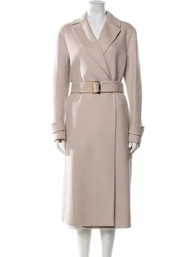 Pre-owned Joseph Wool Coat In Neutrals