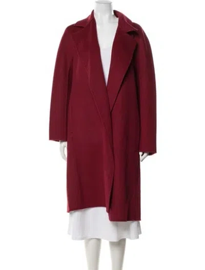 Pre-owned Joseph Wool Coat W/ Tags In Red