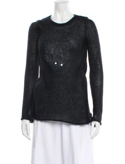 Pre-owned Joseph Wool Crew Neck Sweater In Gray
