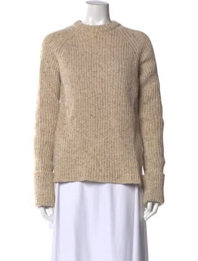 Pre-owned Joseph Wool Crew Neck Sweater In Neutral