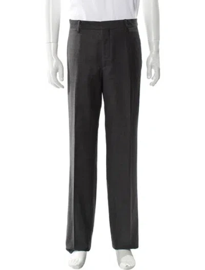Pre-owned Joseph Wool Dress Pants In Gray