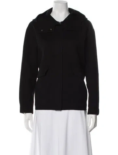 Pre-owned Joseph Wool Jacket In Black