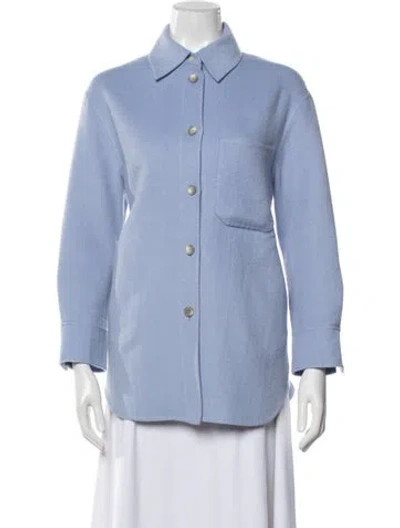 Pre-owned Joseph Wool Jacket In Blue