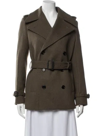 Pre-owned Joseph Wool Jacket In Green