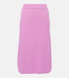 JOSEPH WOOL MIDI SKIRT