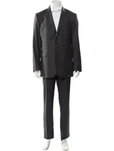 Pre-owned Joseph Wool Overcoat In Gray