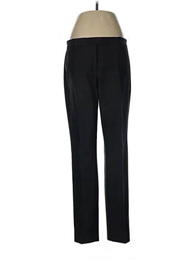 Pre-owned Joseph Wool Pants In Black