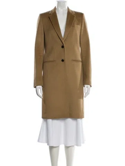 Pre-owned Joseph Wool Peacoat In Neutral