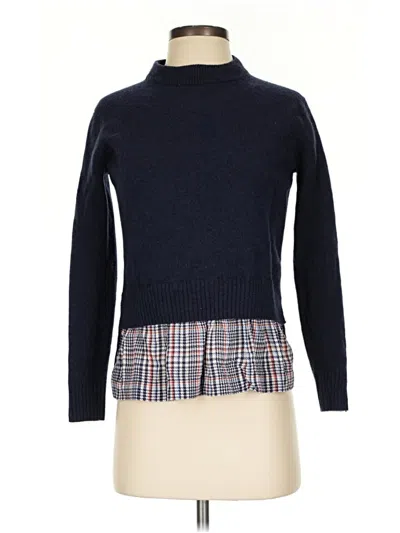 Pre-owned Joseph Wool Pullover Sweater In Blue