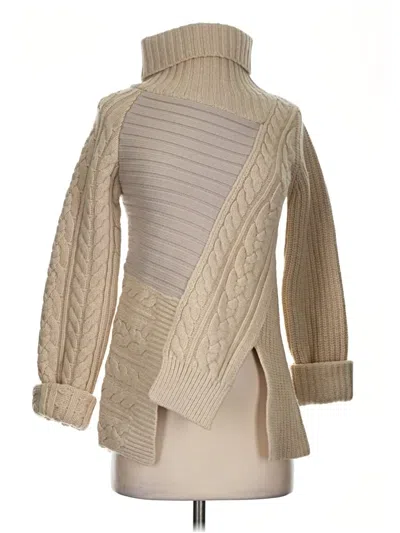 Pre-owned Joseph Wool Pullover Sweater In Tan