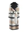 Joseph Merton Reversible Check Wool Coat