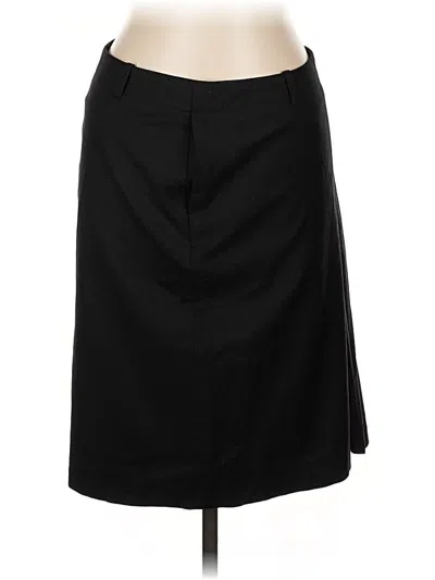 Pre-owned Joseph Wool Skirt In Black