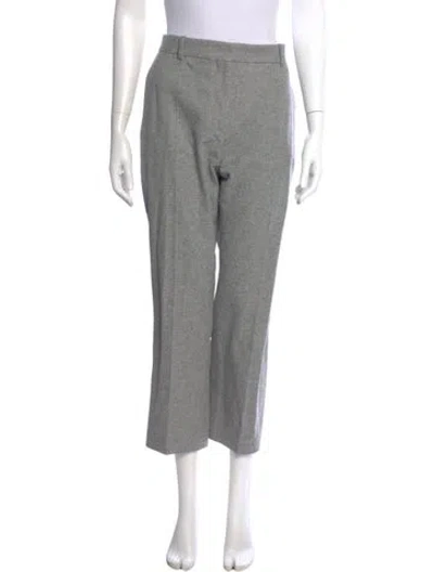 Pre-owned Joseph Wool Straight Leg Pants In Gray