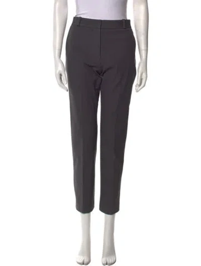 Pre-owned Joseph Wool Straight Leg Pants In Gray