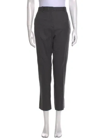 Pre-owned Joseph Wool Straight Leg Pants In Gray