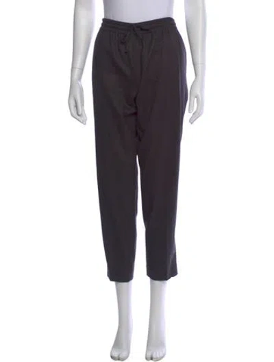 Pre-owned Joseph Wool Straight Leg Pants In Gray