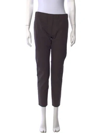 Pre-owned Joseph Wool Straight Leg Pants In Grey