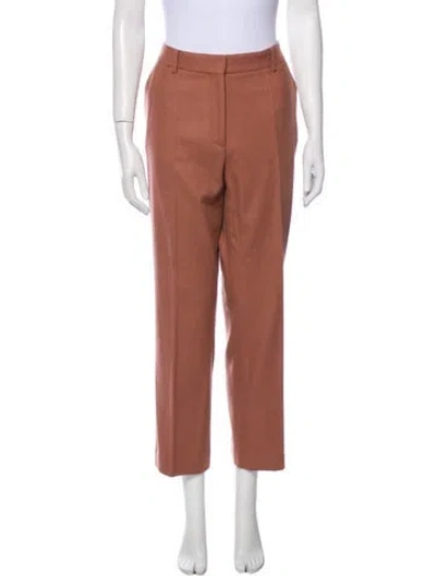 Pre-owned Joseph Wool Straight Leg Pants In Neutral