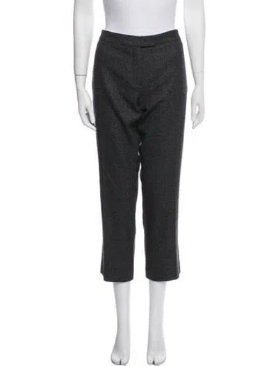 Pre-owned Joseph Wool Straight Leg Pants In Neutral