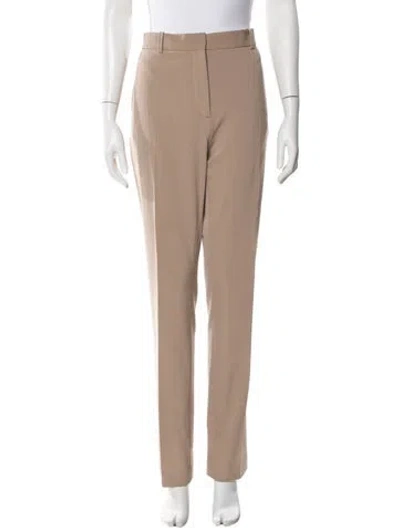 Pre-owned Joseph Wool Straight Leg Pants In Neutral
