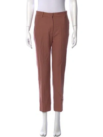 Pre-owned Joseph Wool Straight Leg Pants In Neutral