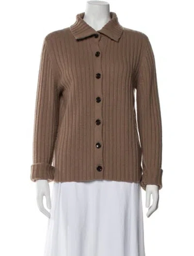 Pre-owned Joseph Wool Sweater In Brown