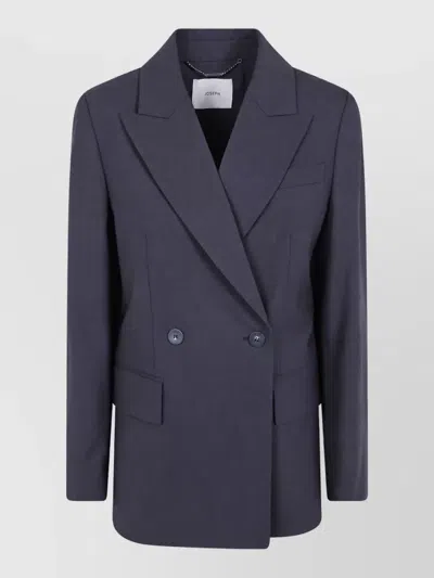 Joseph Wool Tailoring Jacket In Blue