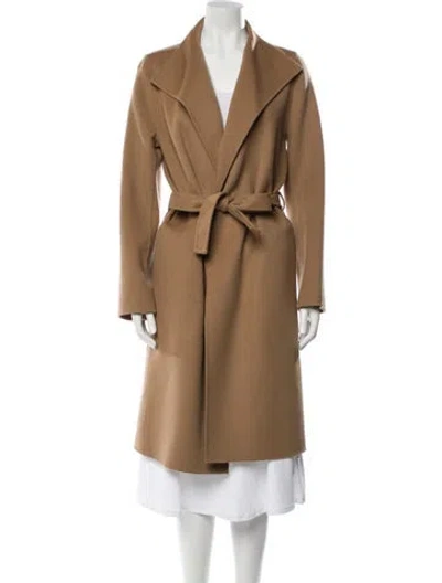 Pre-owned Joseph Wool Trench Coat In Neutral