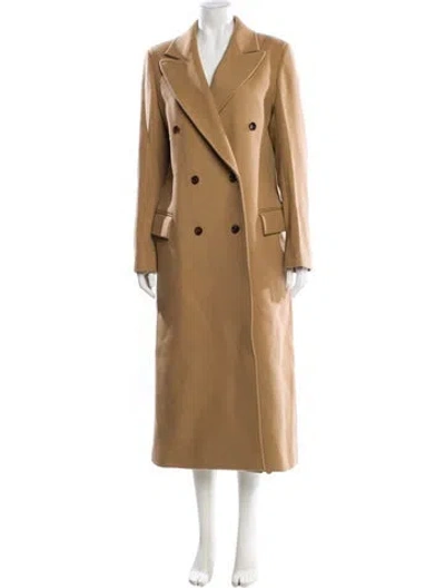 Pre-owned Joseph Wool Trench Coat In Neutral