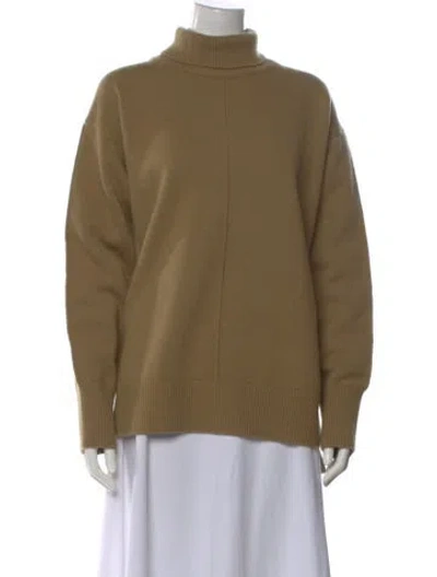 Pre-owned Joseph Wool Turtleneck Sweater In Brown