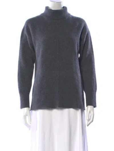 Pre-owned Joseph Wool Turtleneck Sweater In Gray