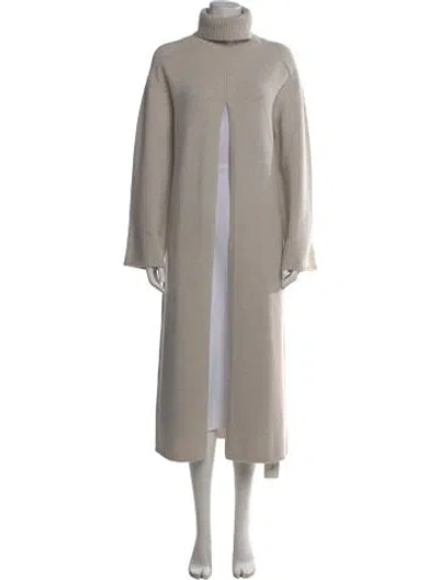 Pre-owned Joseph Wool Turtleneck Sweater In Neutral