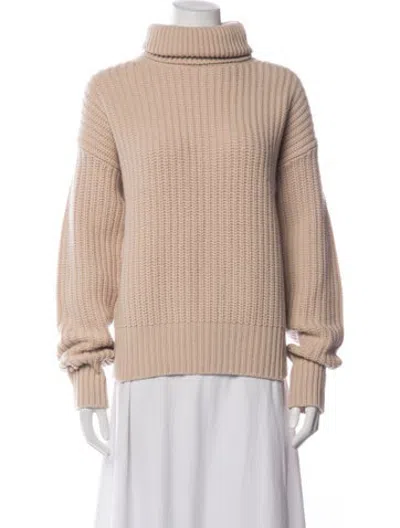 Pre-owned Joseph Wool Turtleneck Sweater In Pink