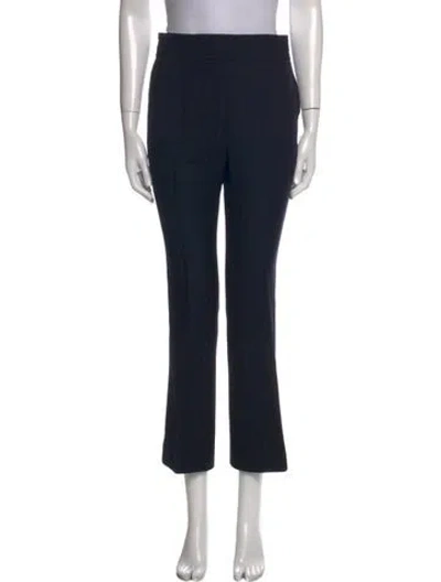 Pre-owned Joseph Wool Wide Leg Pants In Black