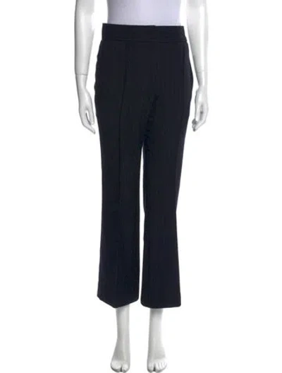Pre-owned Joseph Wool Wide Leg Pants In Black