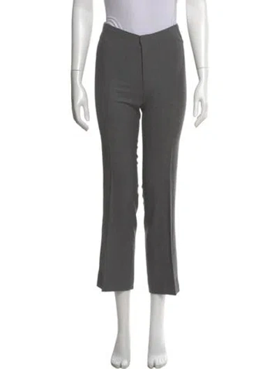 Pre-owned Joseph Wool Wide Leg Pants In Gray