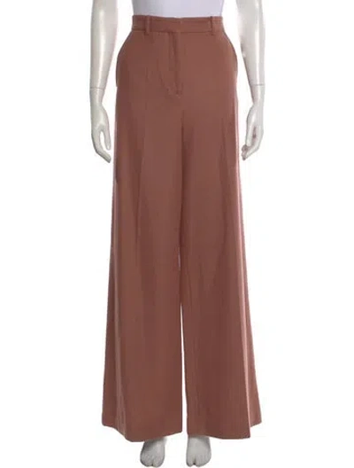 Pre-owned Joseph Wool Wide Leg Pants In Neutral