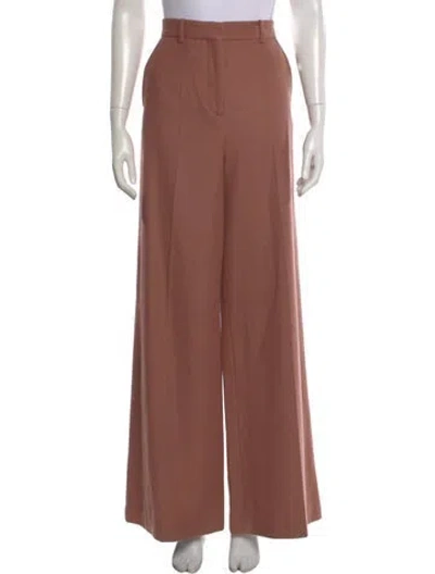 Pre-owned Joseph Wool Wide Leg Pants In Neutrals