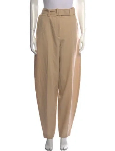 Pre-owned Joseph Wool Wide Leg Pants In Neutrals