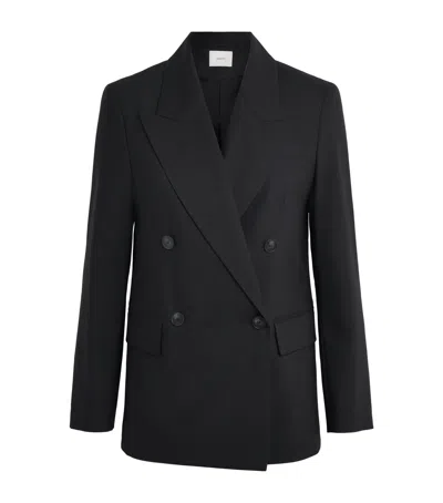 Joseph Wool-blend Jaden Blazer In Black