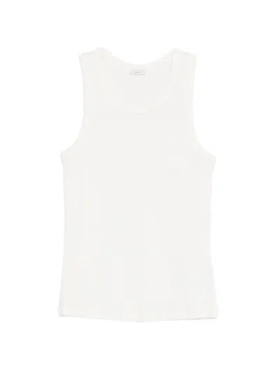 Joseph Yeux Ribbed Tank Top In White