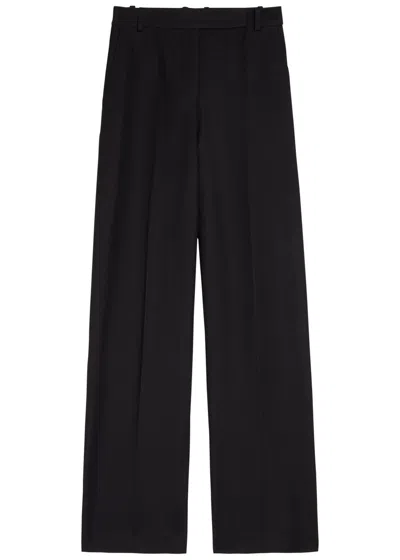 Joseph Yukio Flared-leg Trousers In Black