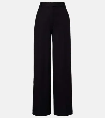 Joseph Yukio Gabardine Straight Pants In Black