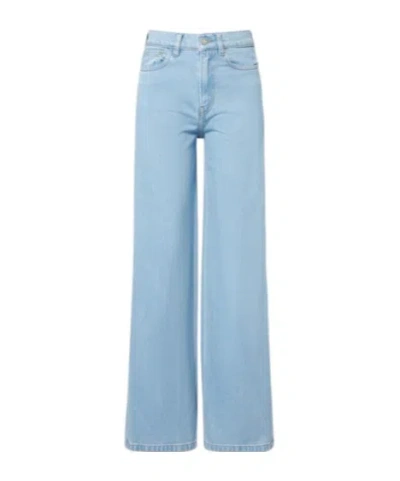 Joseph Zamtam Wide-leg Jeans In Blue