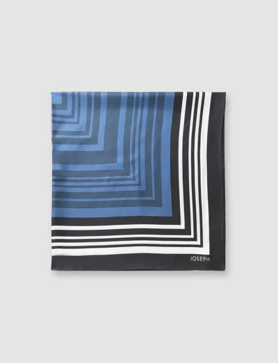 Joseph Zenza Large Silk Scarf In Multicolour