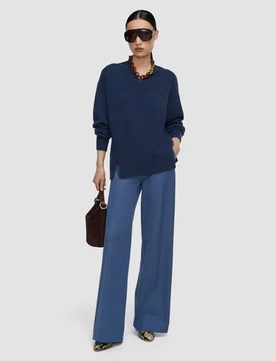 Joseph Zinnia Cloud Cashmere Jumper In Blue