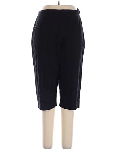 Pre-owned Josephine Chaus Active Pants In Black