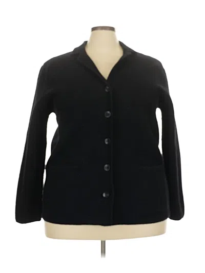 Pre-owned Josephine Chaus Blazer Jacket In Black