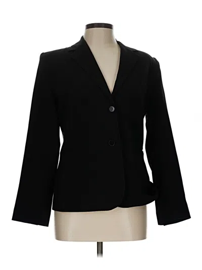 Pre-owned Josephine Chaus Blazer Jacket In Black